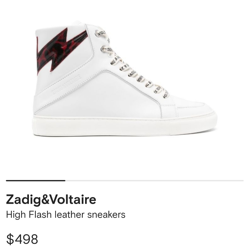 50% off 🔥 Zadig & Voltaire HighTop
